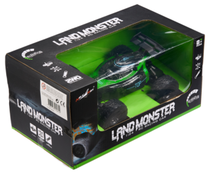 Land Monster radiostyrd bil utomhus, från 8 år