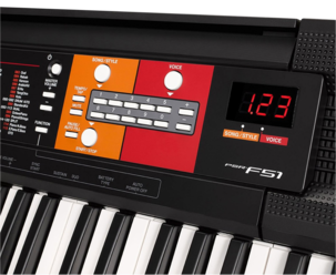 Yamaha PSR-F51, keyboard