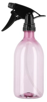 Suihkepullo läpinäkyvä, 500 ml