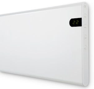 Adax Neo Basic Sähköpatteri kiinteään asennukseen, matala, valkoinen
