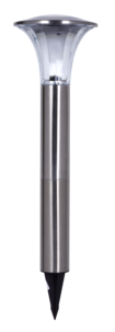 Stark solcellslampa markspjut Northlight, 33/51 cm