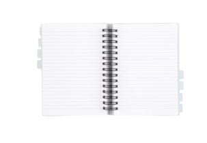 Emneblokk, spiralbundet