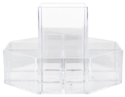Roterande liten sminkförvaring, makeup organizer