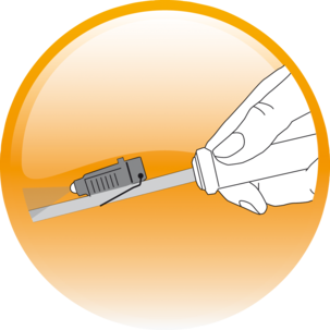 LED-lampe for skrutrekker