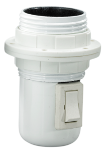 Lampunpidin, kanta E27, virtakytkin