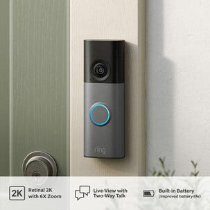 Ring Video Doorbell dørklokke med kamera 2k, chime og wifi