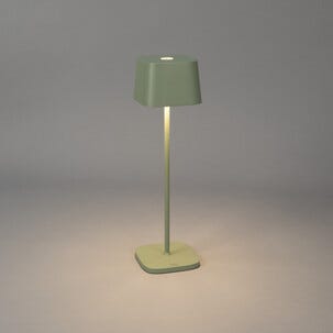 Konstsmide Capri bordlampe USB dimbar utendørs