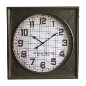 Väggklocka 60x60 cm