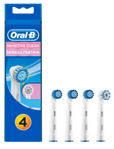 Oral-B Sensitive Clean børstehode, refill, 3+1