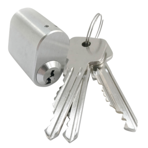 Beslagsboden låssylinder med 3 nøkler, ytterdør