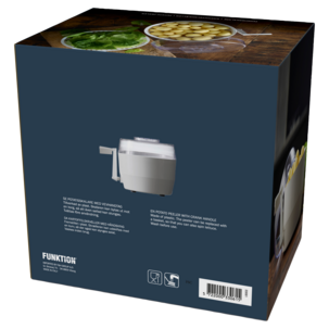 Potatisskalare med vev, salladsslunga