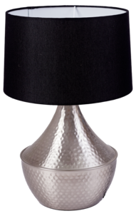 Northlight Elliot bordlampe i hamret metall, 45 cm