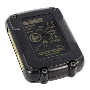 Batteri Dewalt DCB125 10,8 V/1,3 Ah
