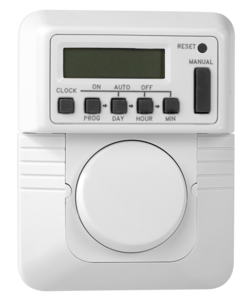 Porraskytkin jossa ajastin