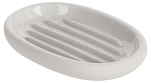 Tvålkopp i stengods, beige