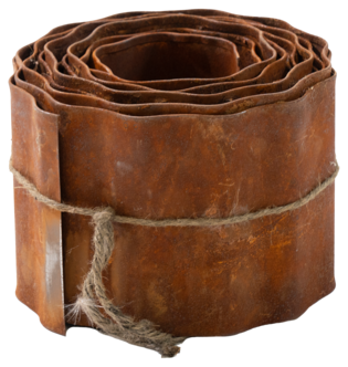 Rabattkant rostig finish, 5 meter