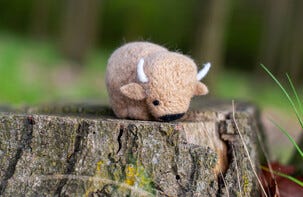 Agna Wool Art Kit ullfilting, bison, 10 cm