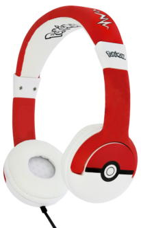 Pokemon barnhörlurar med volymbegränsning