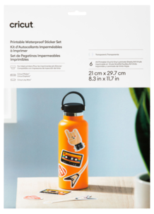 Cricut Sticker Set vattentåligt, A4, 6 ark