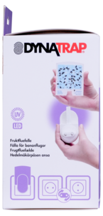 DynaTrap DOT elektrisk fluefanger, UV, limark, 37 m²