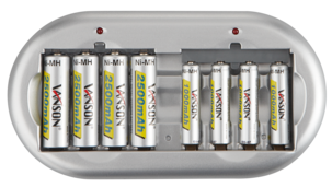 Batterilader, Vanson