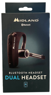 Midland Dual handsfree headset med Bluetooth