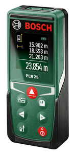 Bosch PLR 25 digital avståndsmätare