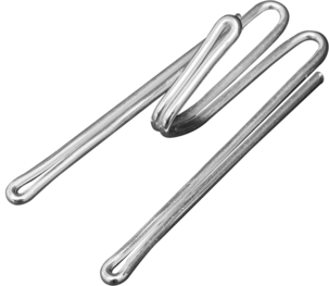 Fingerkrok gardin, gardinkrok låg fattning, 10-pack