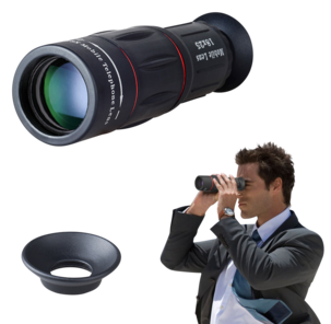 Teleobjektiv 18 x zoom och tripod till mobiltelefon 