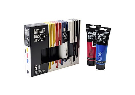 Akrylfärgssats Liquitex Basics