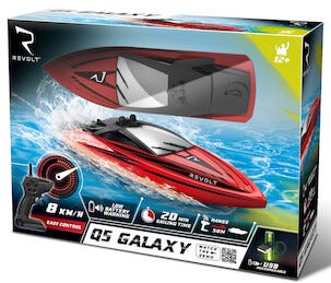 Radiostyrd båt Revolt RC Q5 Galaxy, från 12 år