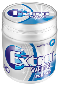 Tyggegummi Extra Sweetmint på boks, 84 g