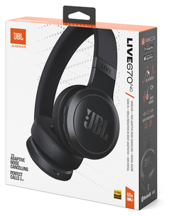 JBL Live 670NC sammenleggbare trådløse on-ear-hodetelefoner