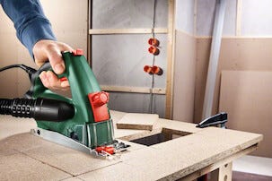 Bosch PKS 16 multisag med tilbehør, 400 W