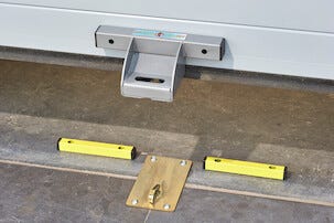 Extralås för garageport