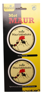 Maurlokkeboks Trinol, 2-pack