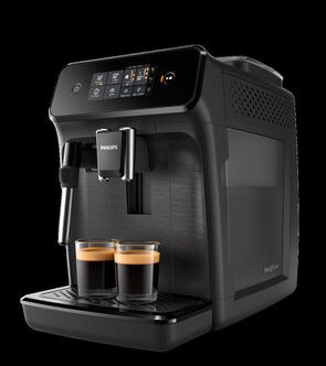 Philips EP1200/00 helautomatisk espressomaskin, svart
