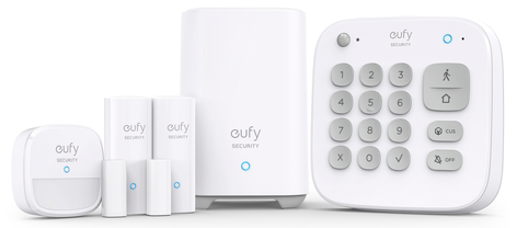 Kodin hälytysjärjestelmä Eufy Security Alarm Kit, 5 osaa