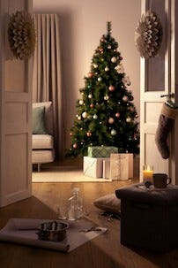 Blomst med klips, 2-pakning