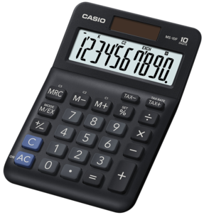 Casio MS-10F bordsräknare
