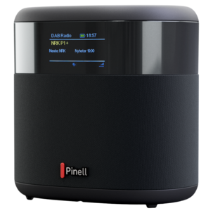 Pinell Compact+ DAB og FM-radio med Bluetooth, bærbar