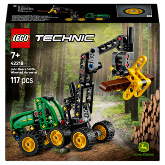 LEGO Technic John Deere 1470H hjuldrevet hogstmaskin 42218, fra 7 år
