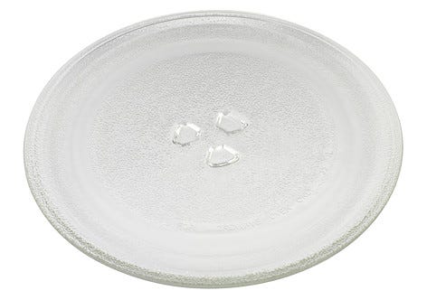 Glastallrik till mikrovågsugn 25,5 cm 