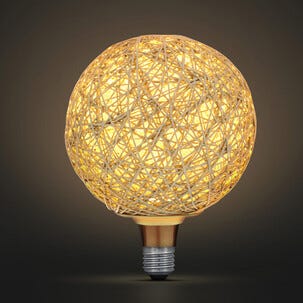 Koristelamppu LED E27 4,5 W, lämmin valkoinen