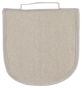 Oppbevaringsveske til bestikk og tallerkener, beige