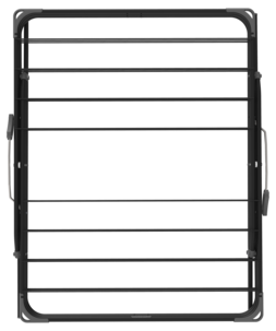 Rise sammenleggbart tørkestativ, svart
