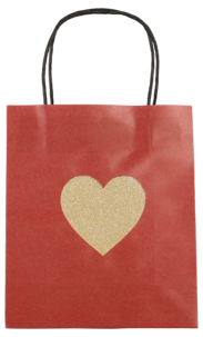 Lahjakassit, sydän, 3 kpl