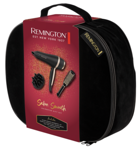 Remington D6940GP Salon Smooth, hårfön och borste