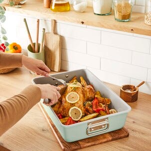 Tefal keramisk ildfast form, 40 x 28 cm