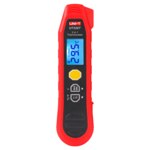 UNI-T UT320T 2-in-1 Infrapunalämpömittari, anturi